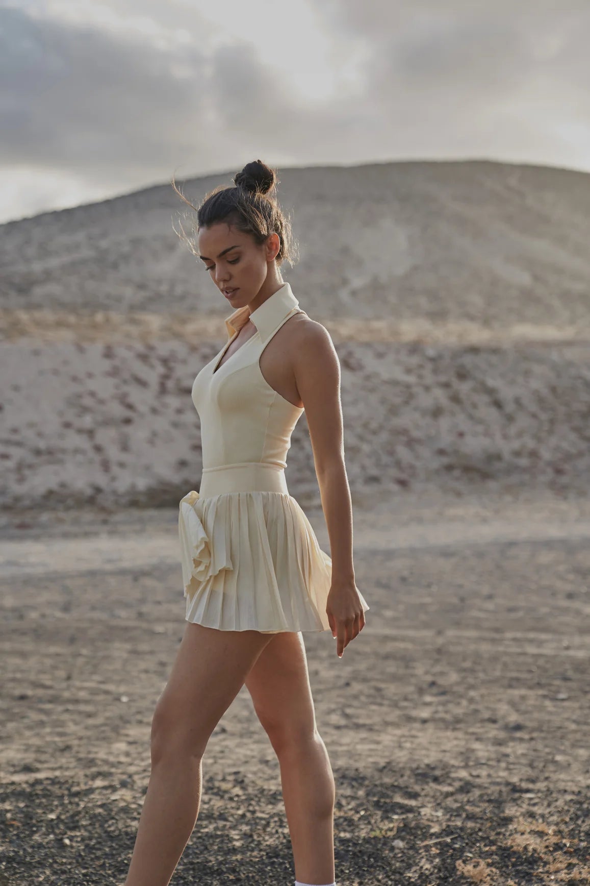 Saia Short Plisada