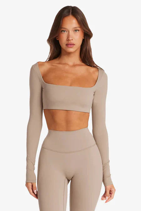 Blusa Manga Cropped