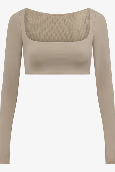 Blusa Manga Cropped