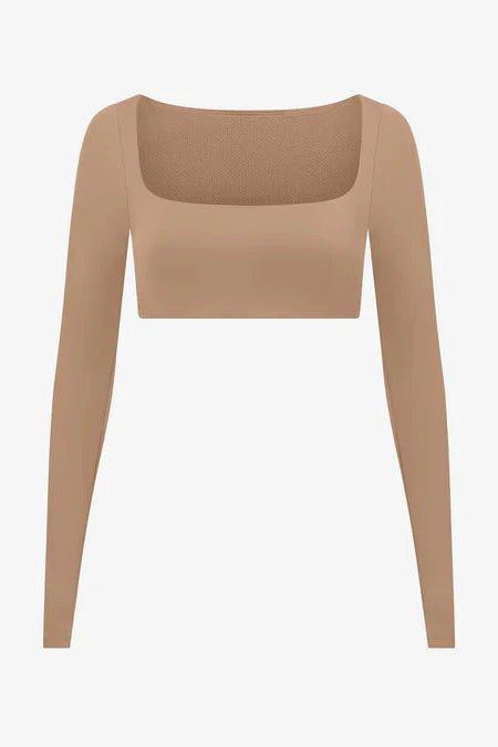 Blusa Manga Cropped