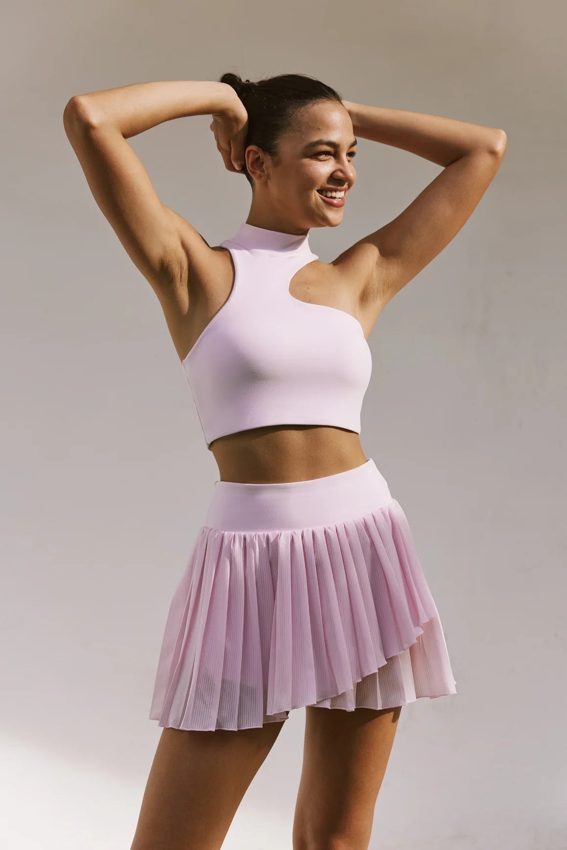 Saia Short Plisada