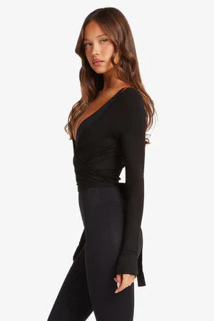 Blusa Transpassada Ballet