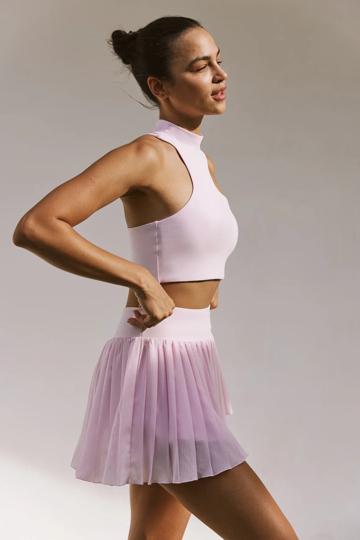 Saia Short Plisada