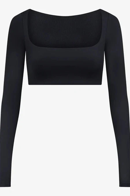 Blusa Manga Cropped