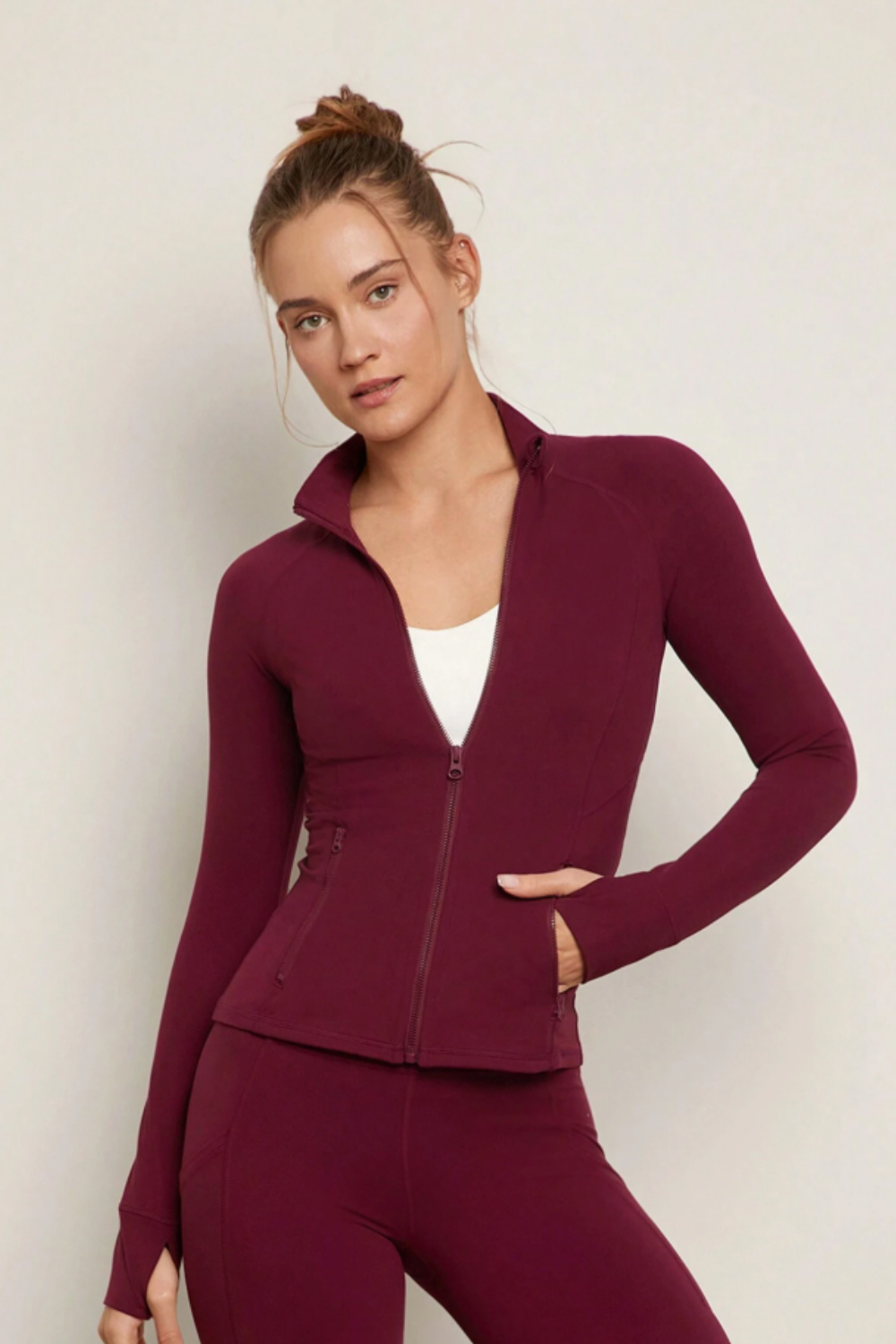 Jaqueta Fitness Slim