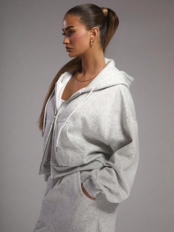 Casaco Moletom Oversized