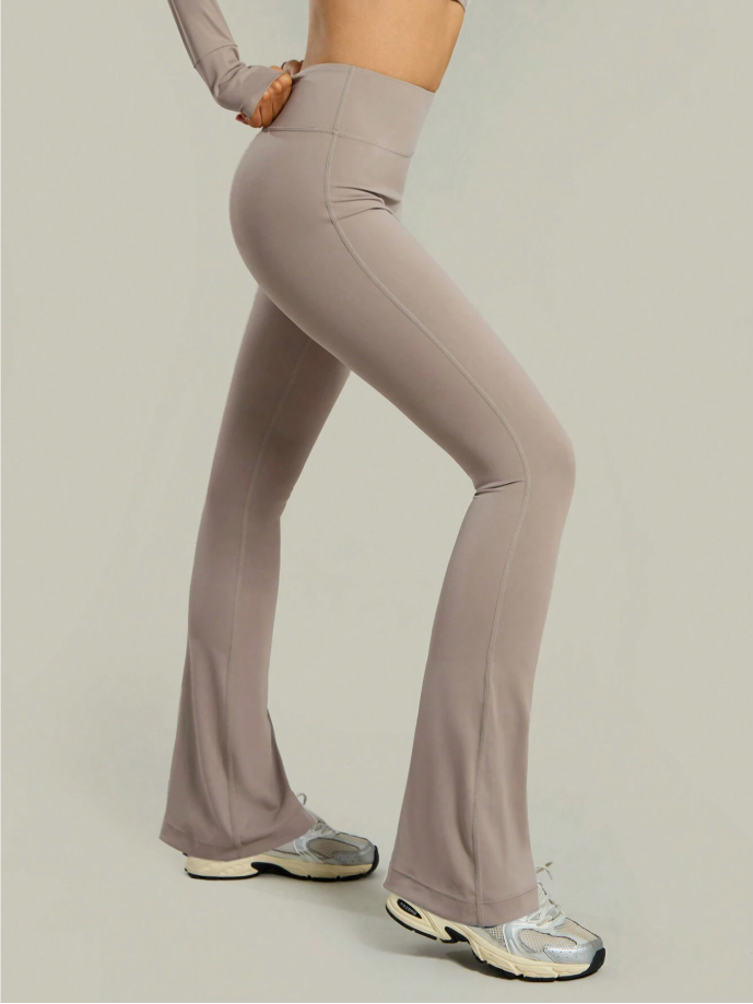 Calça Flare Fitness Cintura Alta