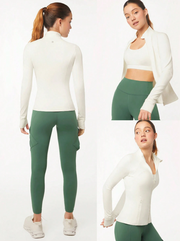 Jaqueta Fitness Slim