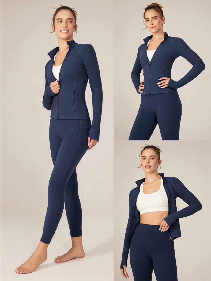 Jaqueta Fitness Slim