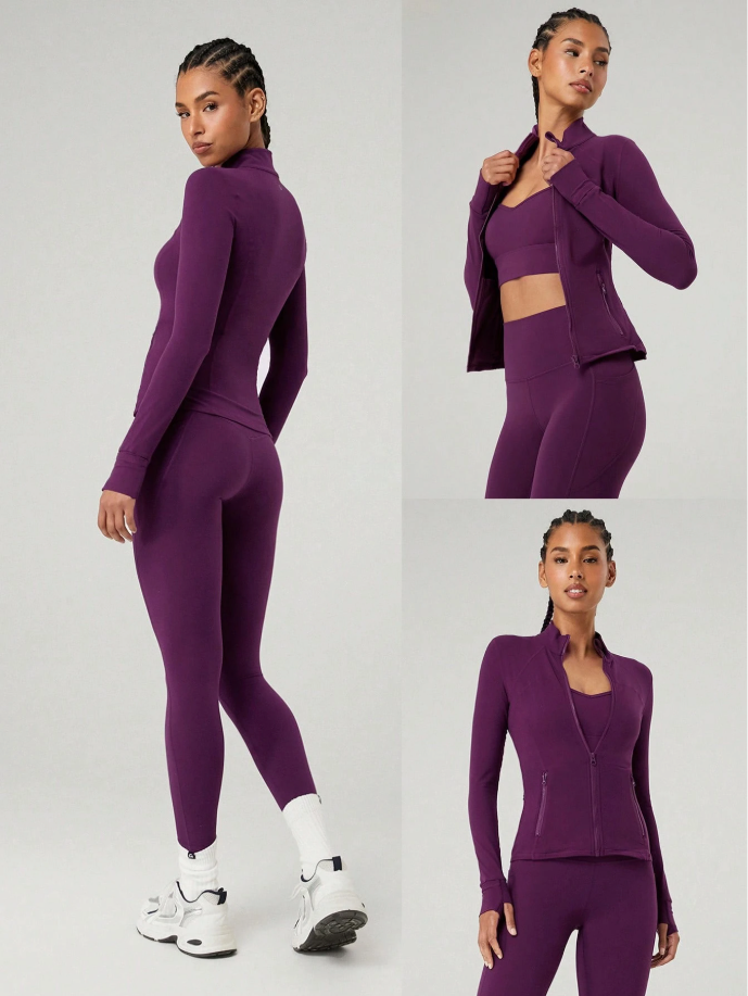 Jaqueta Fitness Slim