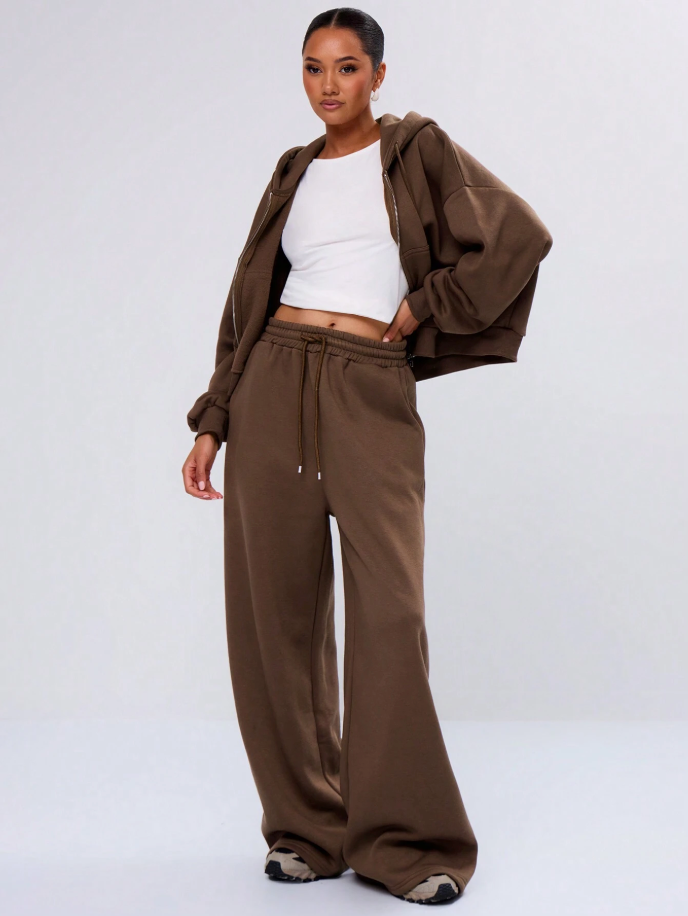 Calça Moletom Wide leg