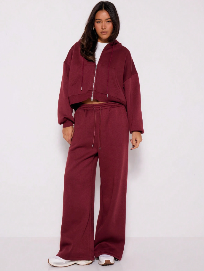 Calça Moletom Wide leg
