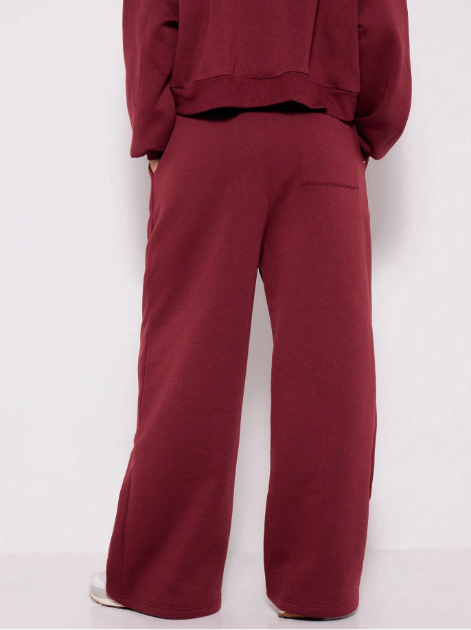 Calça Moletom Wide leg