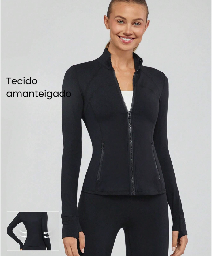 Jaqueta Fitness Slim