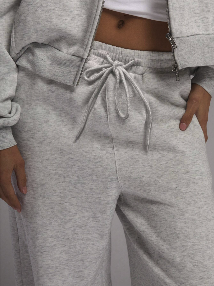 Calça Moletom Wide leg