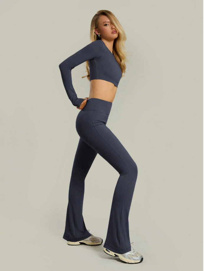 Top Cropped Manga Longa