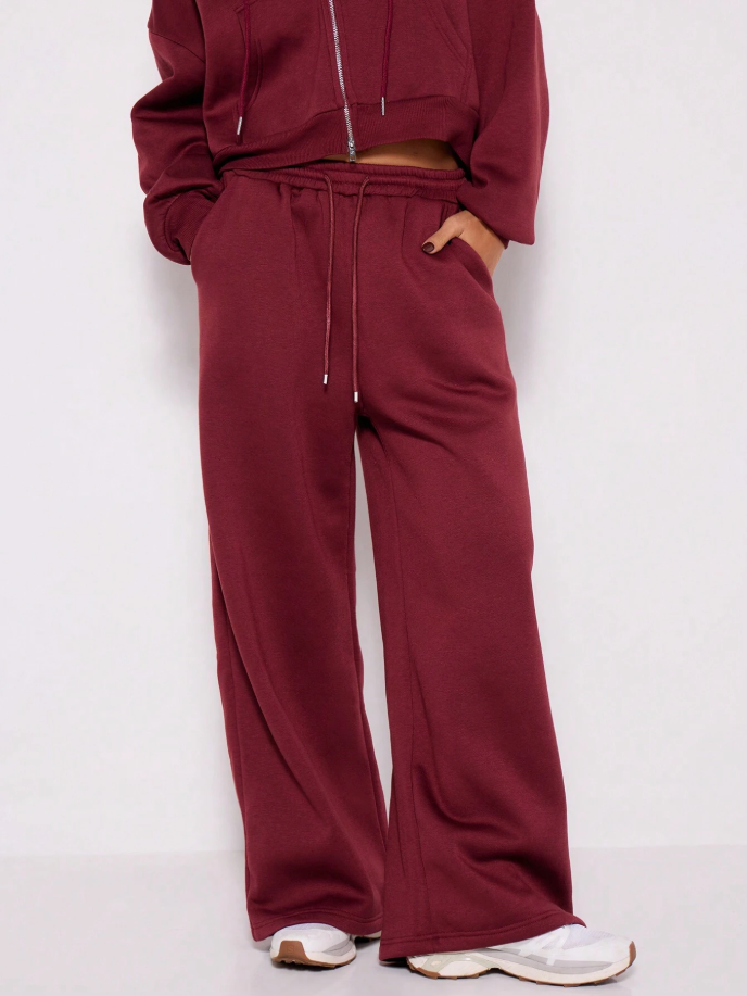 Calça Moletom Wide leg