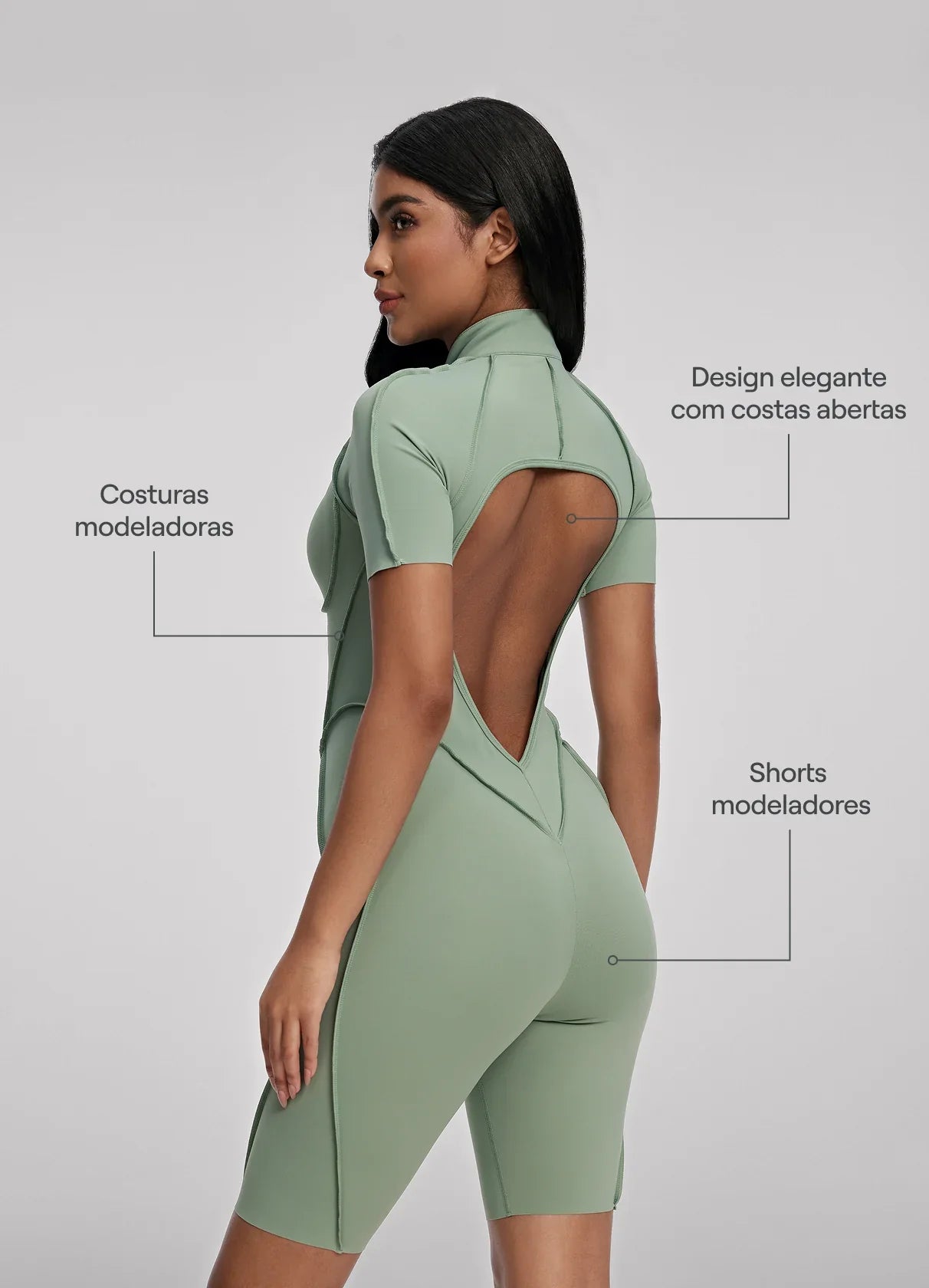 Macacão Body Sculpt Curto