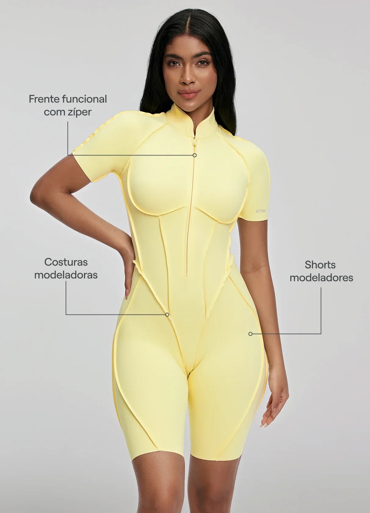 Macacão Body Sculpt Curto